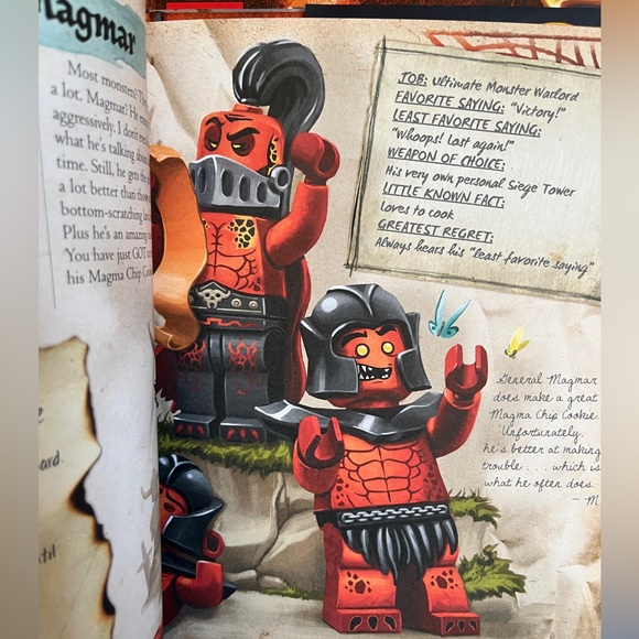 New! Lego Book of Monsters Hard Copy Books New - Picture 7 of 11